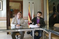 EL CONSELL COMARCAL DEL TARRAGONÈS I L’AJUNTAMENT DE LA NOU DE GAIÀ SIGNEN UN NOU CONVENI DE  SUPORT A LES POLÍTIQUES DE JOVENTUT  LOCALS
