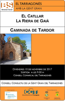 EL CONSELL CONSULTIU DE LA GENT GRAN DEL TARRAGONÈS ORGANITZA LA CAMINADA DE TARDOR