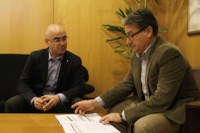 EL DELEGAT DEL GOVERN VISITA EL CONSELL COMARCAL