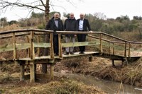 EL PRESIDENT DEL CONSELL COMARCAL I L’ALCALDE DEL CATLLAR SUPERVISEN LES PASSERES DEL GAIÀ