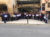 ELS SERVEIS SOCIALS DE TARRAGONÈS S'AFEGEIXEN A L'ATURADA PER CONDEMNAR L'AGRESSIÓ D'UNA COMPANYA A SALT