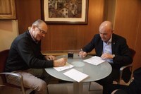 L'AJUNTAMENT DEL CATLLAR I EL CONSELL COMARCAL DEL TARRAGONÈS ULTIMEN ELS DETALLS DE L’EXECUCIÓ DE DUES PASSERES DE FUSTA SOBRE EL RIU GAIÀ