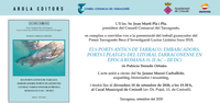 RECORDATORI: PRESENTACIÓ DEL LLIBRE 'ELS PORTS DE TARRACO' A CREIXELL