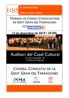 TROBADA DE CORALS D’ASSOCIACIONS DE GENT GRAN DEL TARRAGONÈS