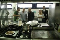 Visita del president del Consell Comarcal del Tarragonès al menjador de l’Escola l’ANTINA, a Torredembarra.